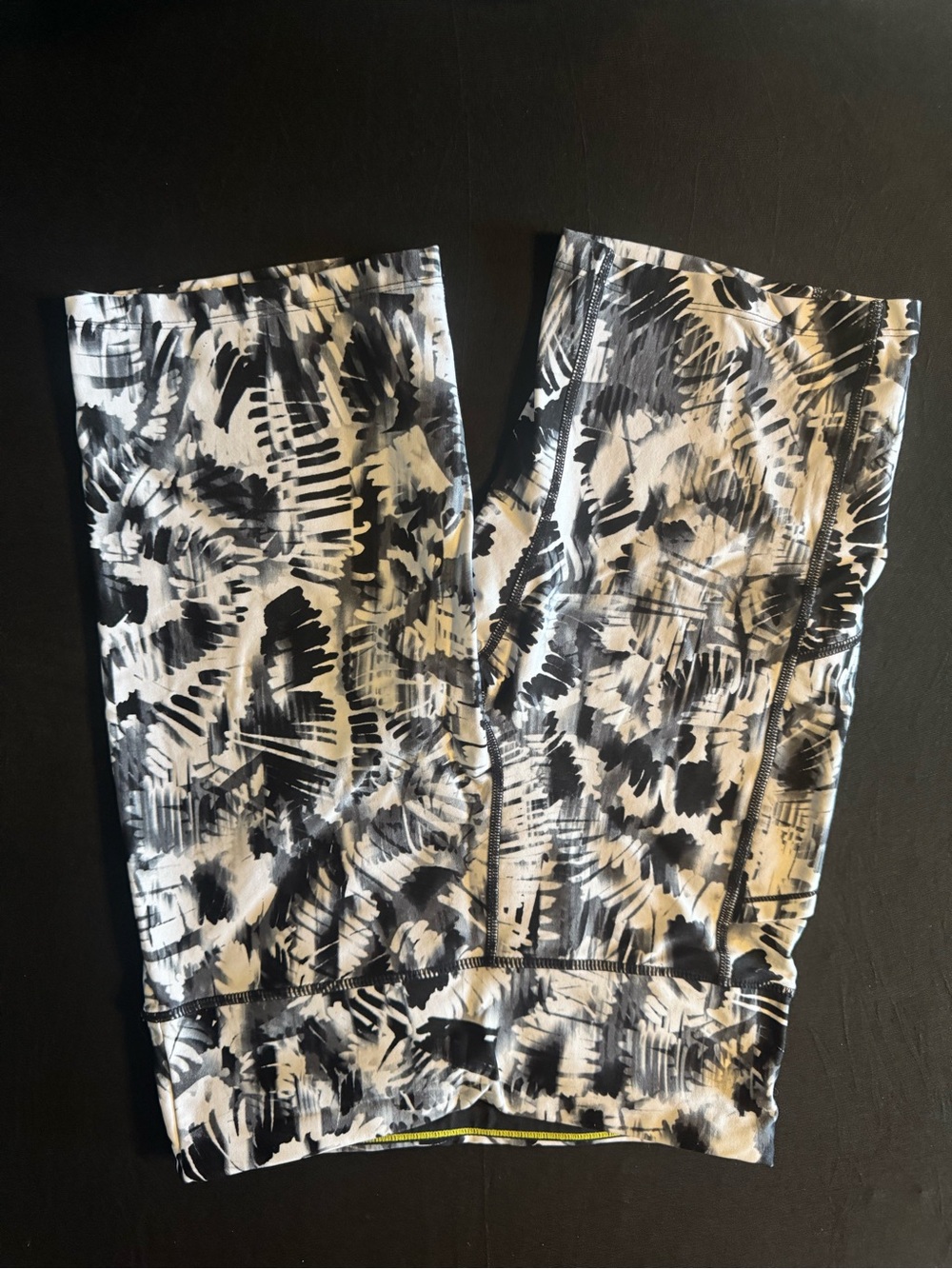 Calvin Klein Black and White Printed Men’s Pants